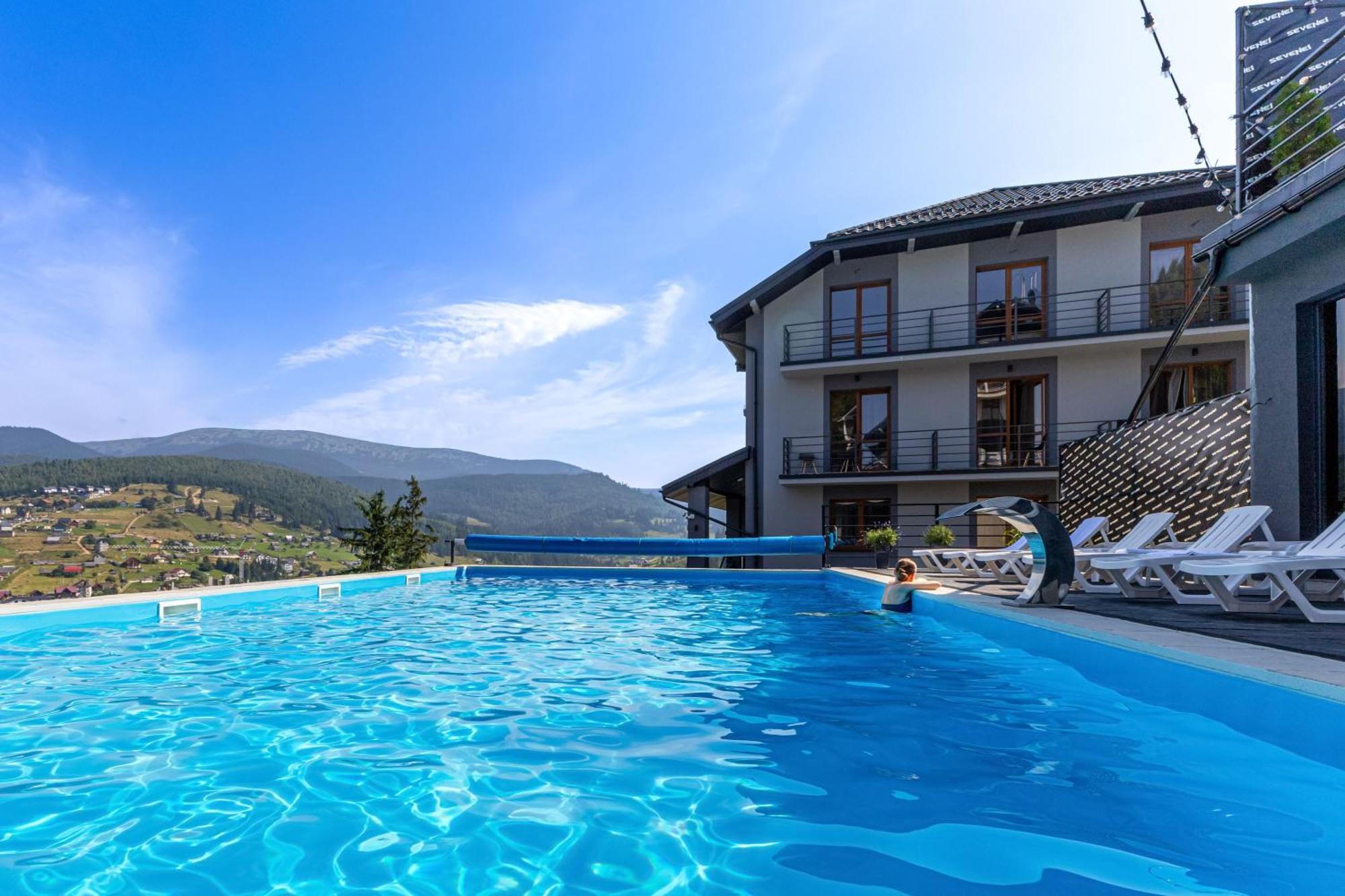 Севеней Готель Bukovel Extérieur photo